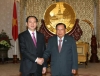 베트남 국가주석, 라오스 국가 주석과 만나 회담