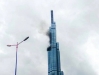 호치민市, 베트남 최고층 '랜드마크81' 검은 연기는 용접 작업 중 발생