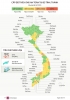 베트남, 전국 63개 성과 시의 전염병 수준… 오렌지존은 7개