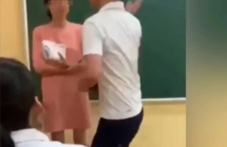 와글와글: 남학생이 여교사 뺨 때리는 동작의 동영상에 충격