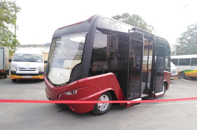 Xe buýt điện của Tập đoàn Vingroup vừa được sản xuất.jpg